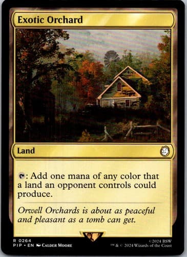 Exotic Orchard R PIP #264 LP MTG Magic