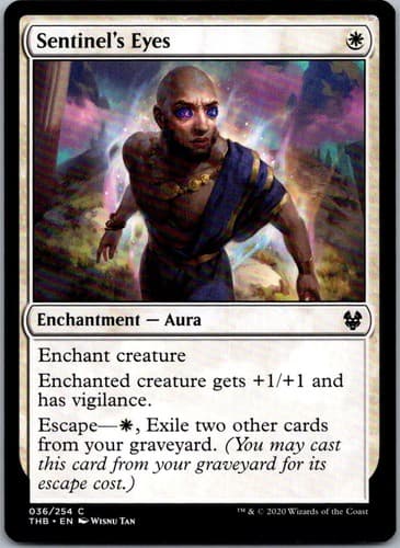 Sentinel's Eyes C THB #36 NM MTG Magic