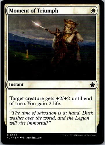 Moment of Triumph C RIX #15 NM MTG Magic