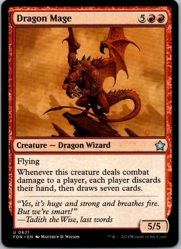 Dragon Mage U LIST #135/280 NM MTG Magic
