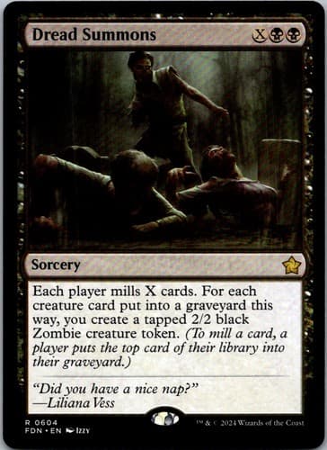Dread Summons R C15 #20 NM MTG Magic