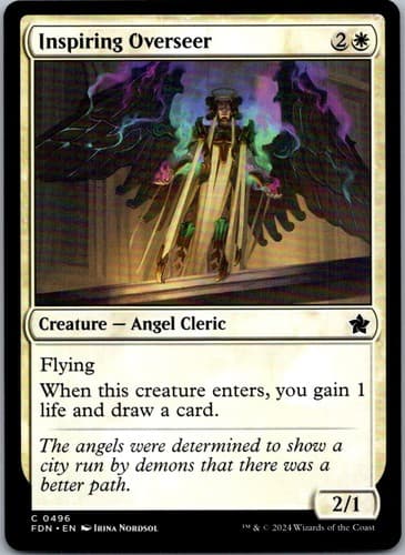 Inspiring Overseer C LIST #018/281 NM MTG Magic