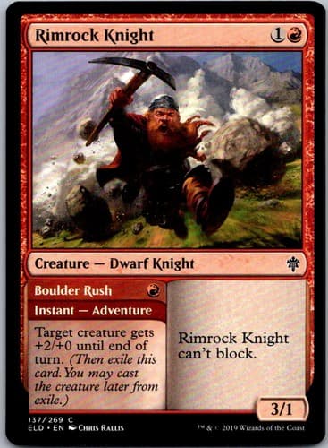 Rimrock Knight C ELD #137 NM MTG Magic