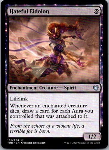 Hateful Eidolon U THB #101 NM MTG Magic