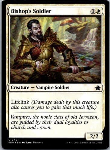 Bishop's Soldier C J25 #174 NM MTG Magic