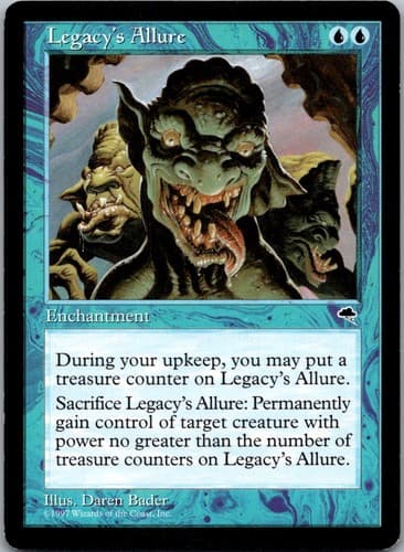 Legacy's Allure U TMP #71 LP MTG Magic