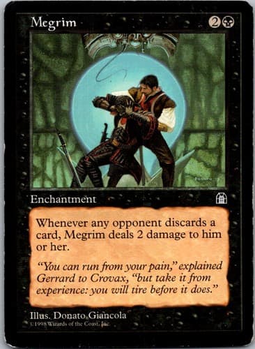 Megrim U STH # LP MTG Magic