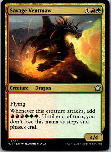 Savage Ventmaw U BBD #229 NM MTG Magic