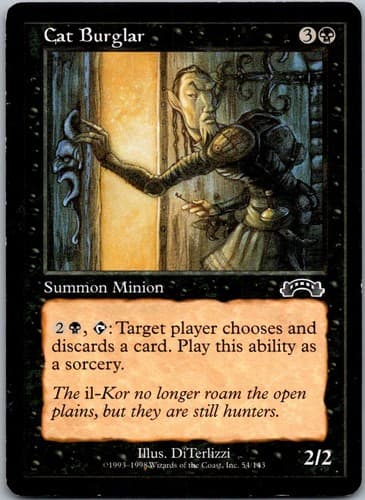 Cat Burglar C EXO #54 NM MTG Magic
