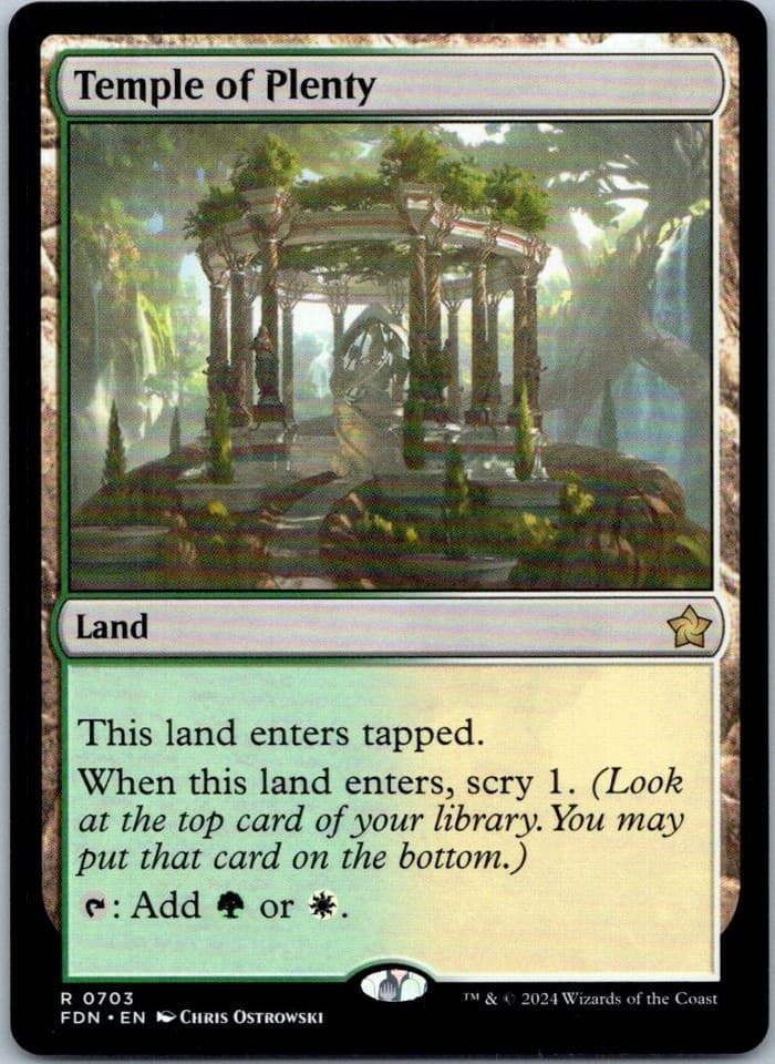 Temple of Plenty R Foundations 703 NM