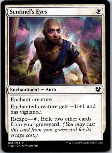 Sentinel's Eyes C THB #36 NM MTG Magic