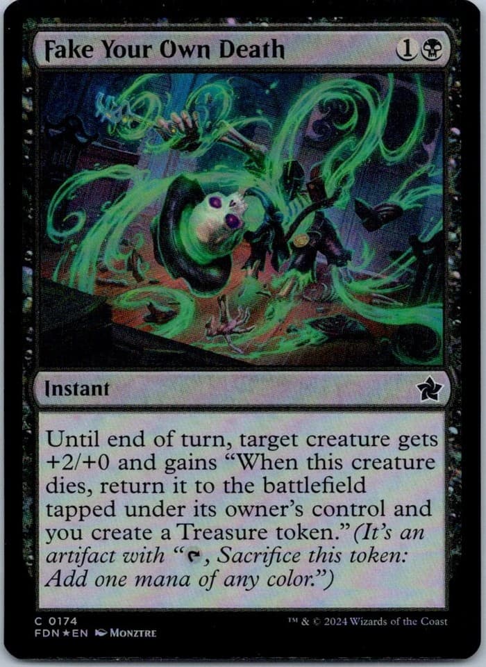 Fake Your Own Death C Foundations 174 NM