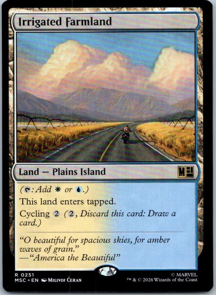 Irrigated Farmland R Commander: Marvel Super Heroes 251 NM