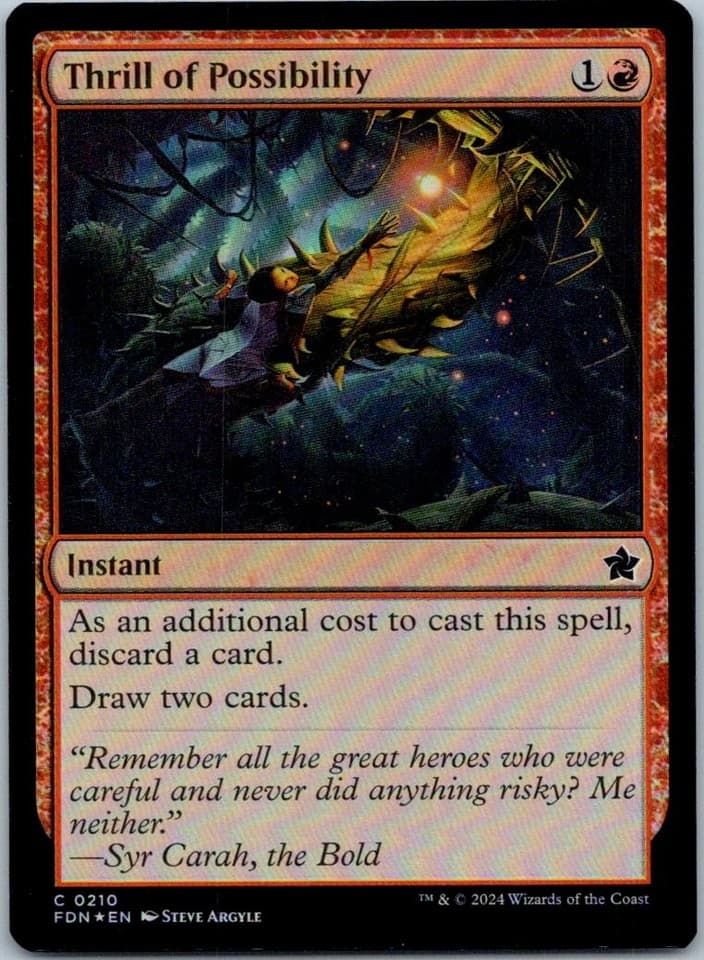Thrill of Possibility C Foundations 210 NM