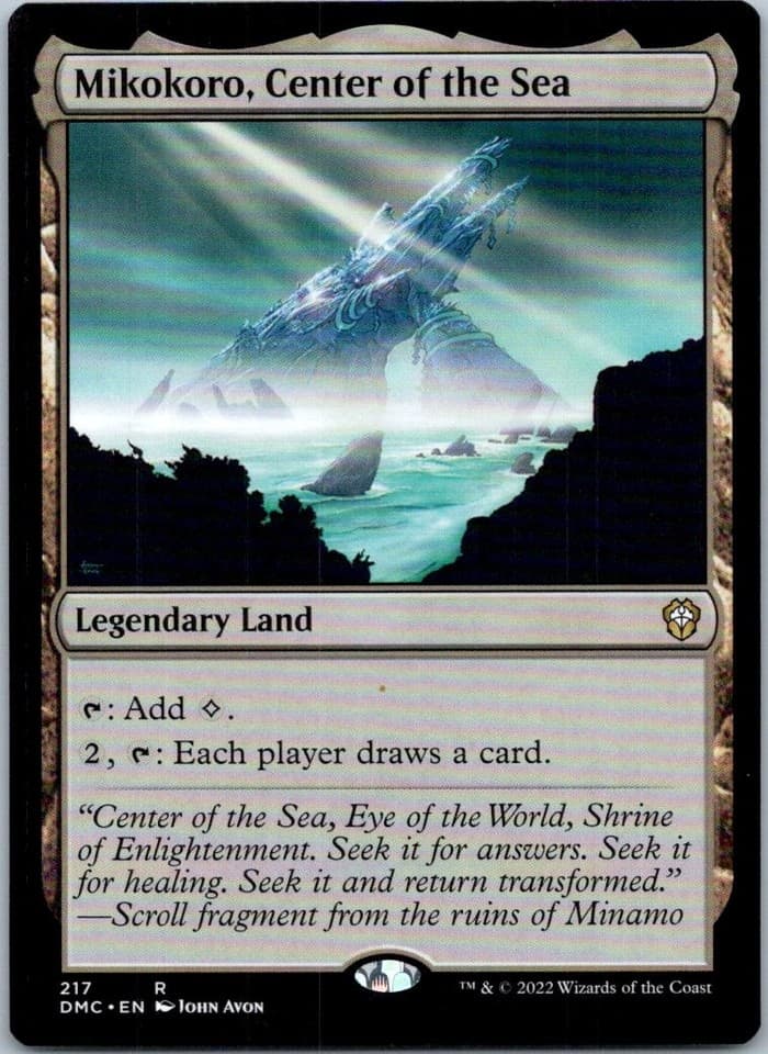 Mikokoro, Center of the Sea R Commander: Dominaria United 217 NM