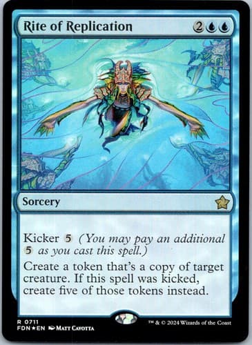 Rite of Replication R Commander: Secrets of Strixhaven 202 NM