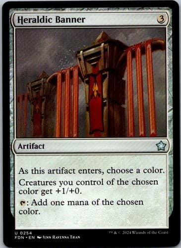 Heraldic Banner U LIST #222/269 NM MTG Magic